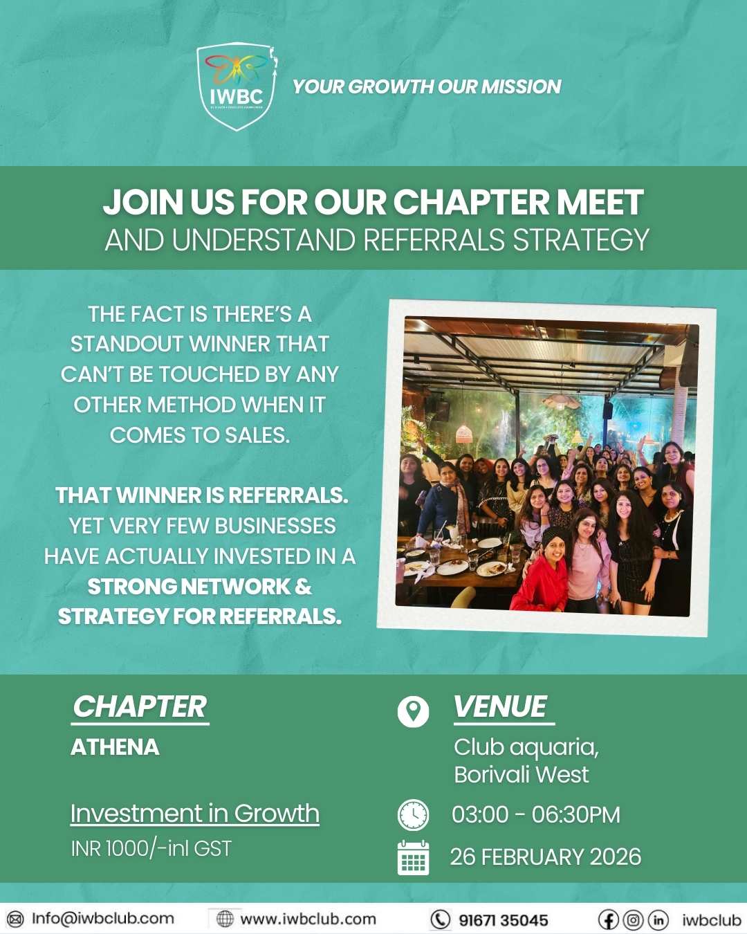 Chapter Athena Social Meet